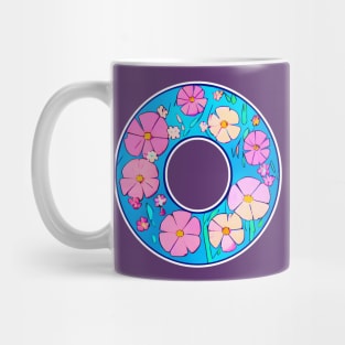 Mother's Day Primrose Flower Wreath (MD23MOD005c) Mug